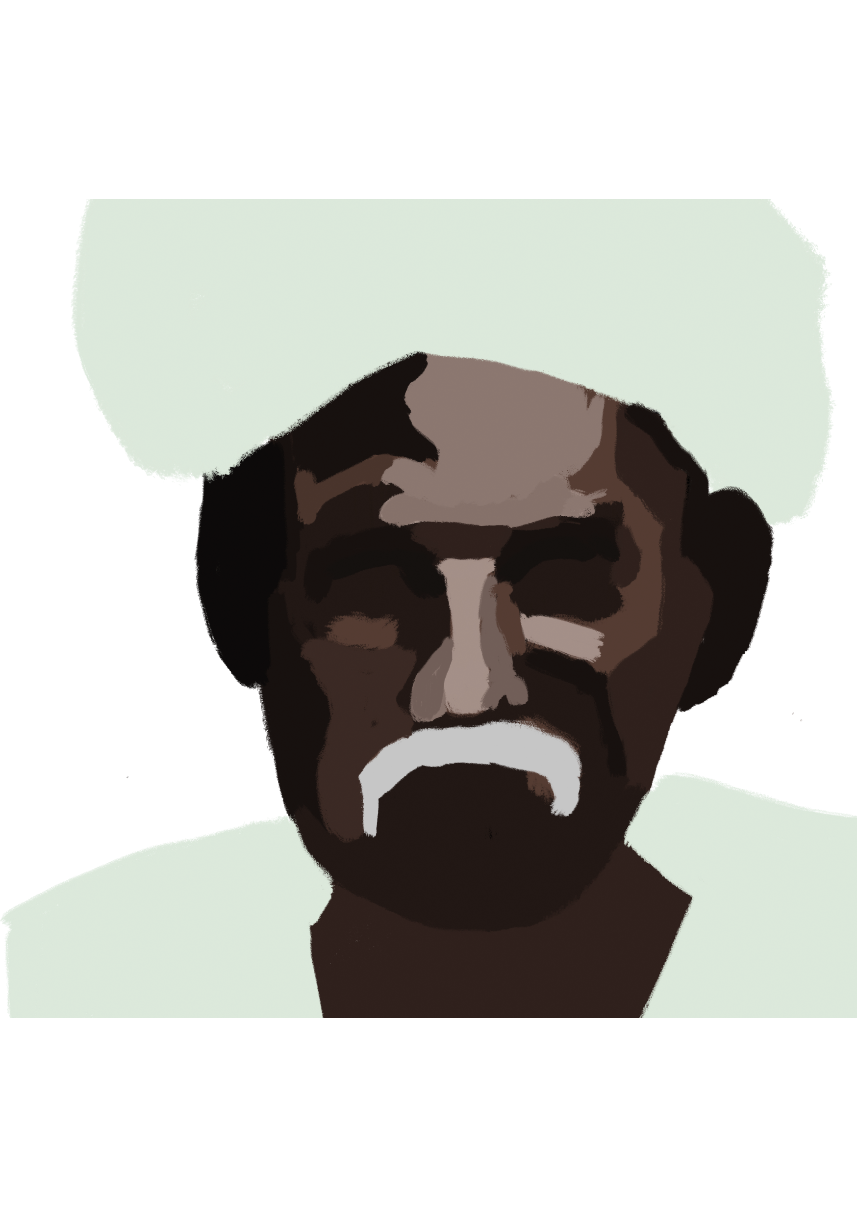 Man with a Cigar — Blocking